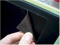 Peeling off magnetic sheet